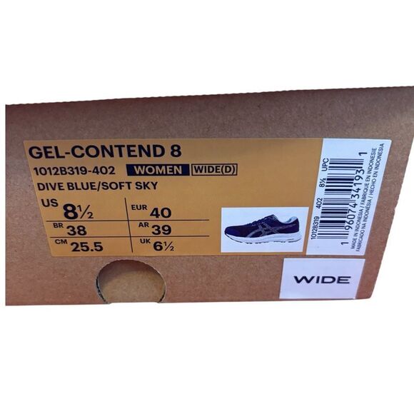 ASICS Gel-Contend 8 Women’s Running Shoe in Ladies size 8.5W - Picture 8 of 8